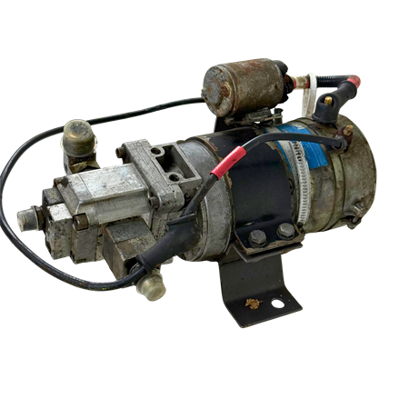 Pumpenhet med elmotor nödstyrning